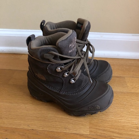 north face boys winter boots